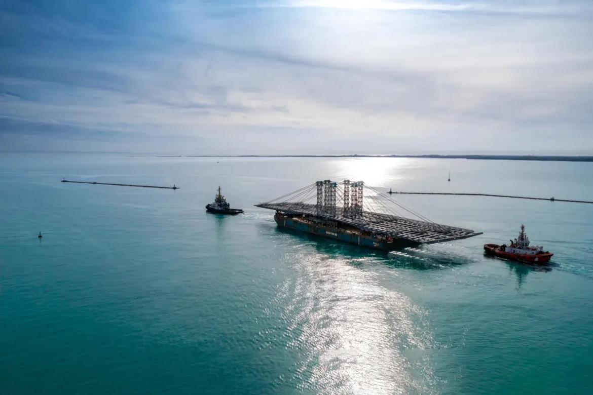 Pont Anne-de-Bretagne : carnet de voyage d'une charpente hors norme