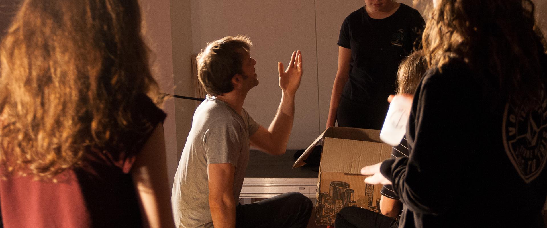 Stages de théâtre de l'association Si les mots