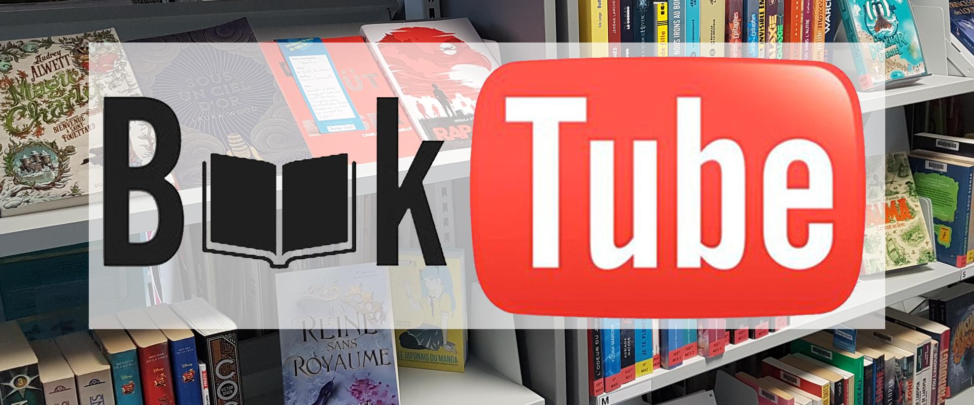 Livres et logo Booktube