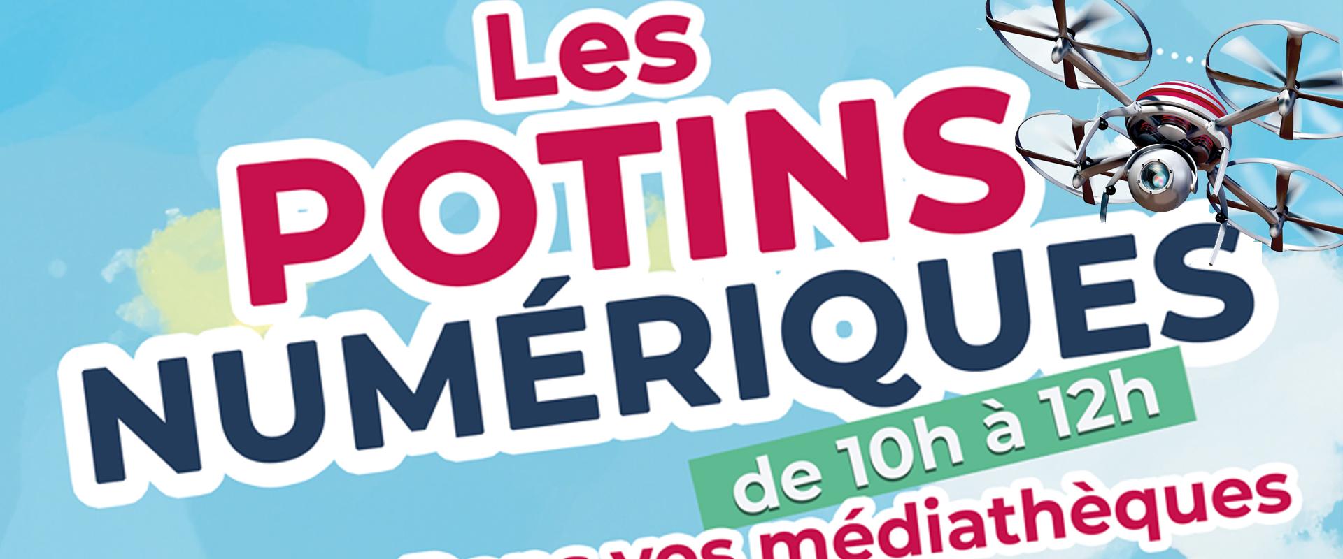 Visuel potins numériques