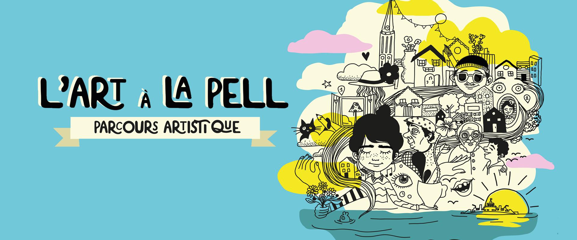 Visuel de l'Art à la Pell réalisé par Camille Fly