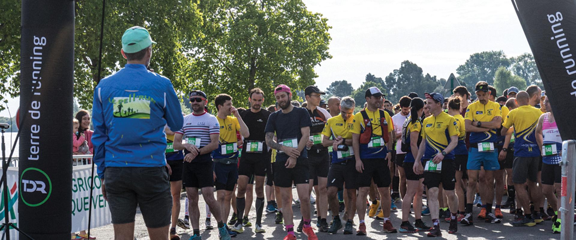 Départ des Foulées Pell'rinaises 2022