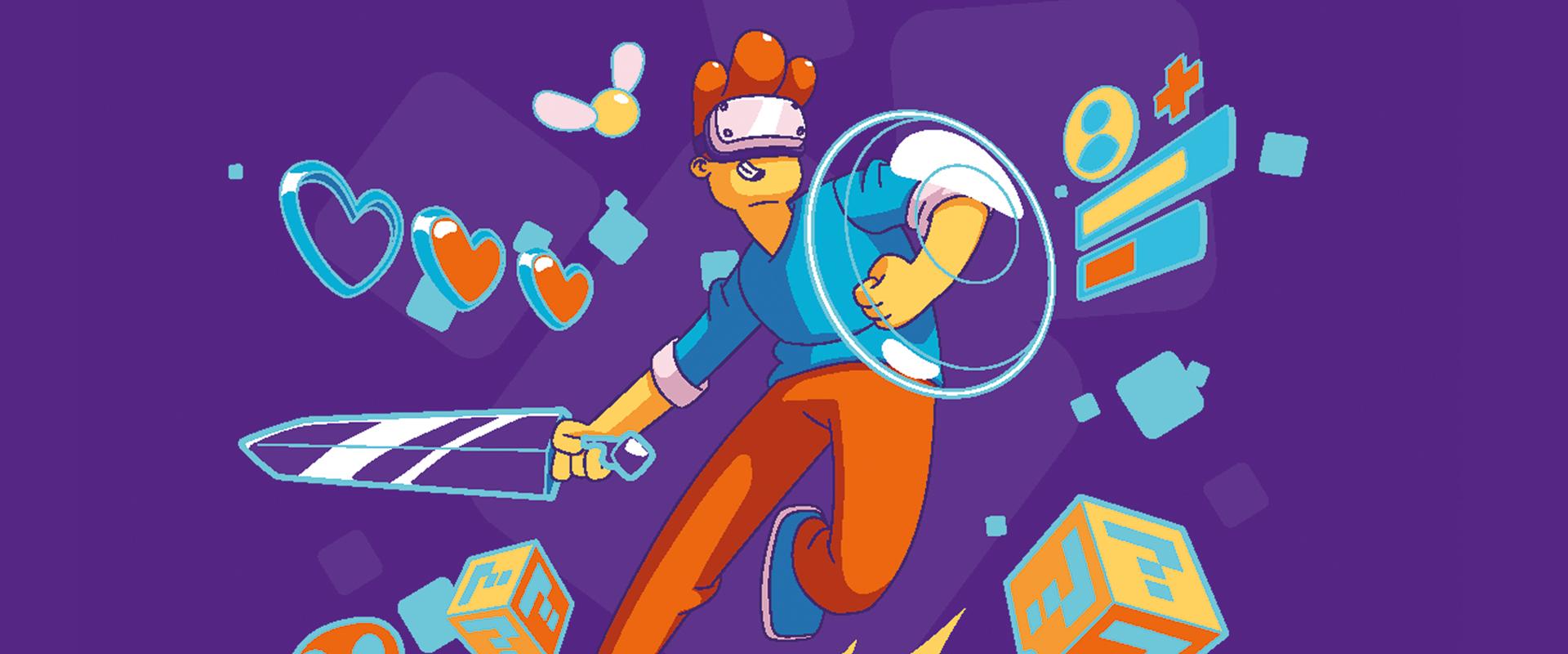 Illustration de réalité virtuelle