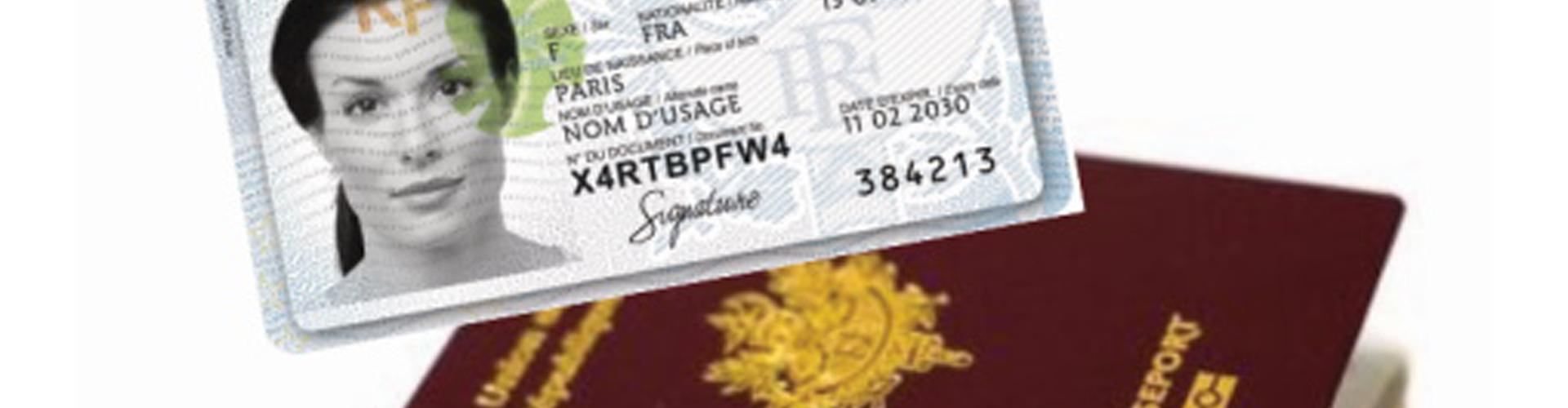 Passeport et carte d'identité