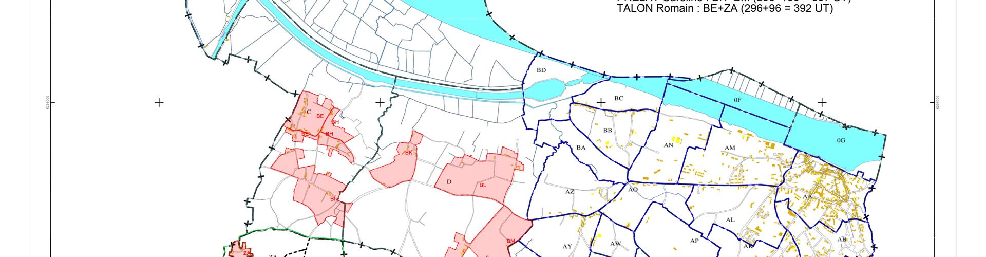 CARTE - remaniement cadastral 2023